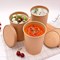 Caterpack Kraft Soup Bowls & Lids, 454ml, Pack of 25