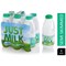 Candia Just Milk Semi Skimmed Milk Bottles, 1 Litre, Pack of 6