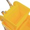 Yellow Colour Coded Wheeled Mop Bucket & Wringer, 17 Litre