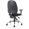 Lisbon Task Operator Chair with Arms, Black