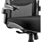 Houston Heavy Duty Task Operator Chair, Mesh Back, Fabric Seat, Black