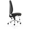 High Back Chiro Operator Chair, Black