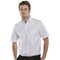 Beeswift Oxford Shirt, Short Sleeve, White, 15.5