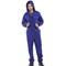 Beeswift Hooded Boilersuit, Royal Blue, 36