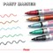 Pentel Paint Marker, Medium Bullet Tip, Assorted, Pack of 8