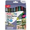 Pentel Paint Marker, Medium Bullet Tip, Assorted Metallic, Pack of 8