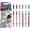 Pentel Paint Marker, Fine Bullet Tip, Assorted Metallic, Pack of 6