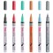 Pentel Paint Marker, Fine Bullet Tip, Assorted Metallic, Pack of 6