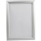 Aluminium PVC Front-loading Snap Frame, A4, Silver