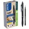 Pilot Greenpack Frixion Ball+ Rollerball Pen, Black, Box of 10 Pens + 10 Refills, Pack of 20