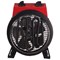Igenix 3kW Industrial Drum Fan Heater, 2 Heat Settings, Red