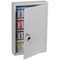 Phoenix Commercial Key Cabinet 64 Hook Key Lock Grey KC0602K