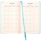 Pukka Pad 2024-25 Academic Diary, Week To View, 213mm x 133mm, Pastel Blue