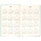 Pukka Pad 2024-25 Academic Diary, Week To View, 213mm x 133mm, Pastel Green