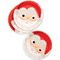 Pukka Party Christmas Santa Design Paper Plates, 9 inch, Pack of 8