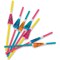 Pukka Party Umbrella Drinking Straws, Assorted, Pack of 12