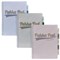 Pukka Pad Haze Project Book, A4, Ruled, 200 Pages, Assorted, Pack of 3