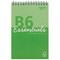 Pukka Pad Unipad Shorthand Pad, 190mmx125mm, Ruled, 160 Pages, Green, Pack of 4