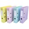 Pukka Pad A4 Premium Lever Arch File, 75mm Spine, Assorted Pastel, Pack of 4