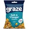 Graze Salt and Vinegar Crunch Bag, 35g, Pack of 10