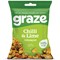 Graze Chilli and Lime Crunch Bag, 35g, Pack of 10