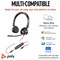 Poly Blackwire 3325 Stereo USB-C Headset +3.5mm Plug +USB-C/A Adapter 8X221AA