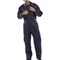 Beeswift Quilted Boilersuit, Navy Blue, 58