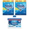 Finish Power Essential Dishwasher Tablets, Lemon, 2 pack bundle with Free Finish Dishwasher Deep Cleaner