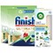 Finish Ultimate All in One Dishwasher Tablets, Pack of 100 - Buy 2 Get Air Wick Active Fresh Aerosol-Free Automatic Spray Set, Fresh Cotton, 228ml Free