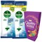 Dettol Antibacterial Cleansing Surface Wipes, 2 pack bundle with Free Quality Street