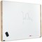 Rocada Natural Design Magnetic Lacquered Whiteboard, 1500x1000mm