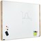 Rocada Natural Design Magnetic Lacquered Whiteboard, 1500x1000mm