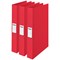 Rexel Choices Ring Binder, A4, 2 O-Ring, 25mm Capacity, Red