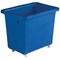 Bottle Skip, 405x610x560mm, 138 Litre, Blue