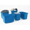 Bottle Skip, 405x610x560mm, 138 Litre, Blue