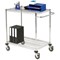 Mobile Trolley 2-Tier Chrome 372995