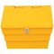 Mini Salt and Grit Bin with Locking Lid, 50 Litre, Yellow