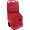 Mobile Salt and Grit Bin, 75 Litre, Red