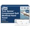 Tork H2 Xpress Compressed Soft 2-Ply M-Fold Multifold Hand Towels, White, Pack of 2040