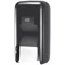 Tork OptiServe Coreless 2-Roll Toilet Roll Dispenser, Black