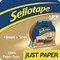 Sellotape Packaging Paper Tape, 48mmx50m, Brown