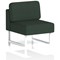 Brixworth Modular Seating Central Unit, With White Legs, In Yoredale Fabric, Ingleton