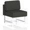 Brixworth Modular Seating Central Unit, With White Legs, In Yoredale Fabric, Leyburn