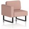 Brixworth Modular Seating Right Unit, With Black Legs, In Yoredale Fabric, Kidstone