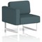 Brixworth Modular Seating Right Unit, With White Legs, In X2 Fabric, Polygon