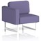 Brixworth Modular Seating Right Unit, With White Legs, In Synergy Fabric, Order