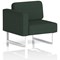 Brixworth Modular Seating Right Unit, With White Legs, In Yoredale Fabric, Ingleton