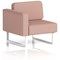 Brixworth Modular Seating Right Unit, With White Legs, In Yoredale Fabric, Kidstone