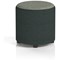 Harlestone Small Round Stool, In Rivet Fabric, Charcoal Body Vitreous Top