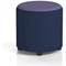 Harlestone Small Round Stool, In Synergy Fabric, Alike Body Order Top